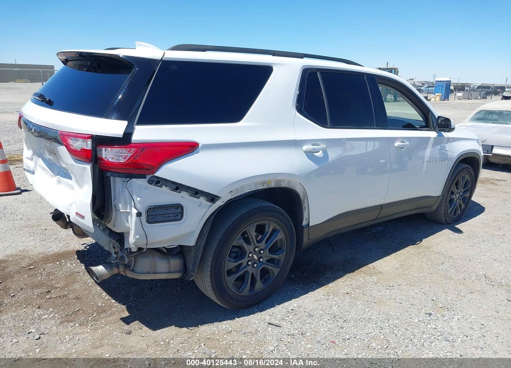 2021 CHEVROLET TRAVERSE FWD RS VIN: 1GNERJKW5MJ252501