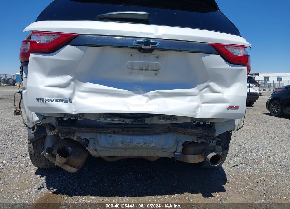 2021 CHEVROLET TRAVERSE FWD RS VIN: 1GNERJKW5MJ252501