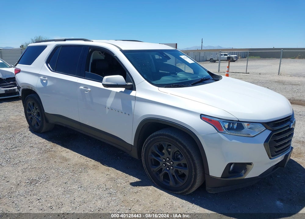 2021 CHEVROLET TRAVERSE FWD RS VIN: 1GNERJKW5MJ252501