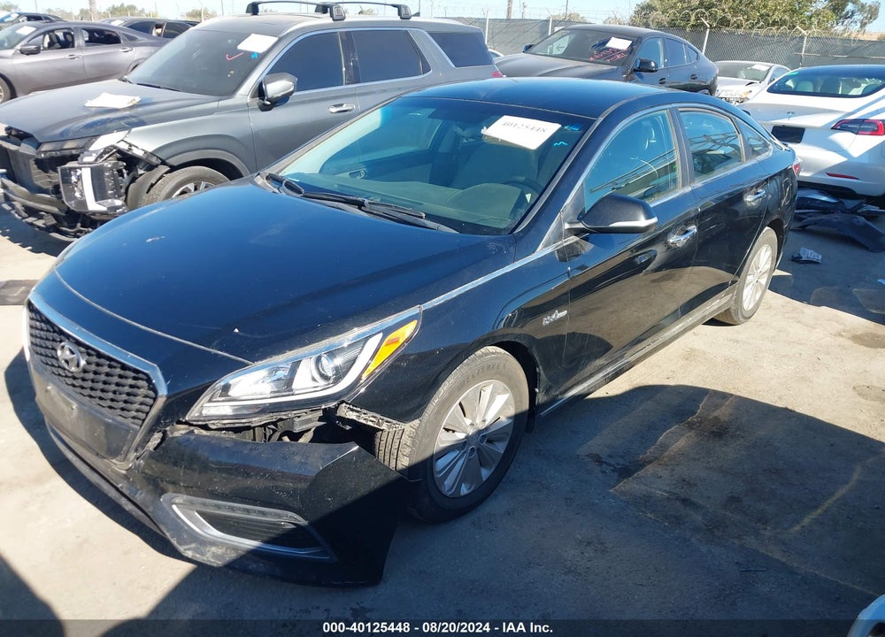 2017 HYUNDAI SONATA HYBRID SE VIN: KMHE24L15HA059672