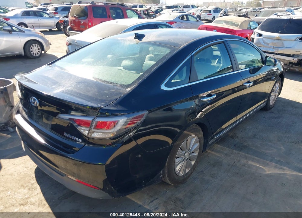 2017 HYUNDAI SONATA HYBRID SE VIN: KMHE24L15HA059672