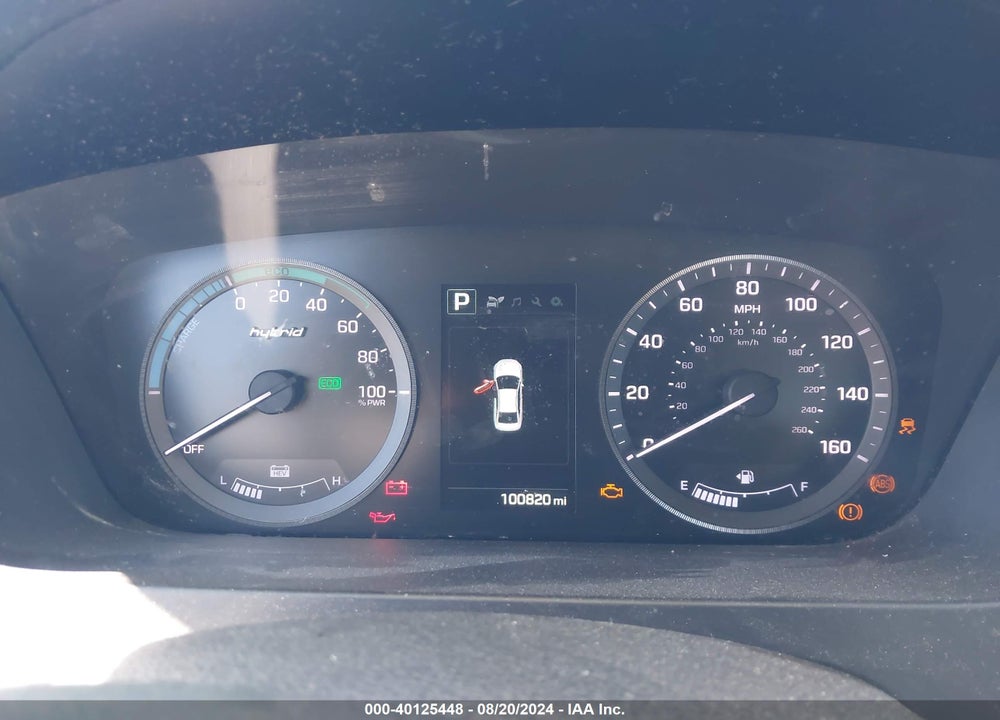 2017 HYUNDAI SONATA HYBRID SE VIN: KMHE24L15HA059672