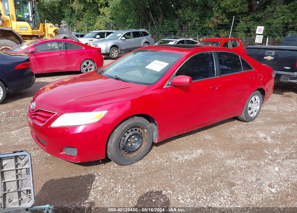 2010 TOYOTA CAMRY LE VIN: 4T4BF3EK0AR075036