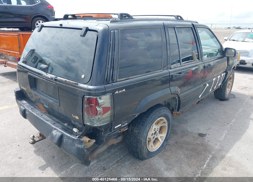 1998 JEEP GRAND CHEROKEE LIMITED VIN: 1J4GZ78Y1WC100939