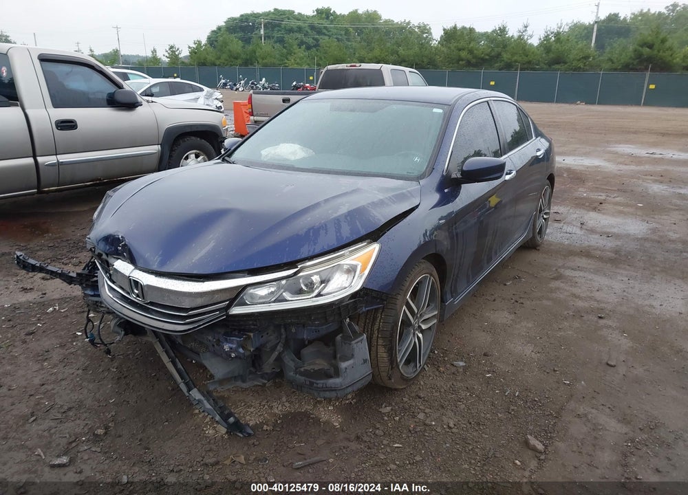 2016 HONDA ACCORD SPORT VIN: 1HGCR2F59GA038110