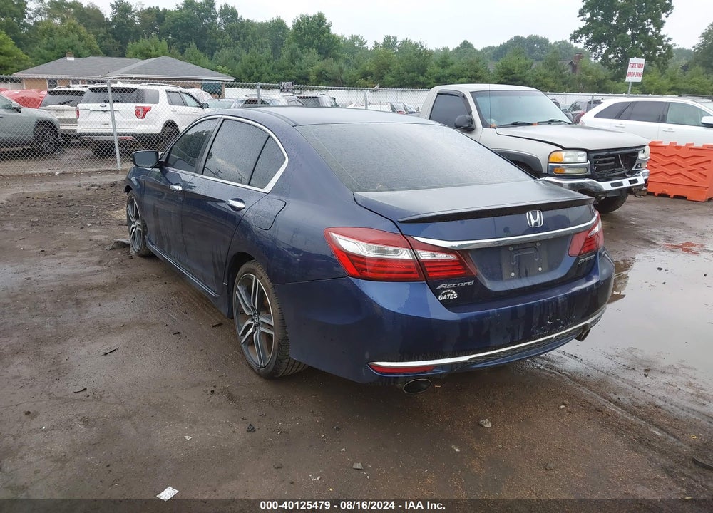 2016 HONDA ACCORD SPORT VIN: 1HGCR2F59GA038110