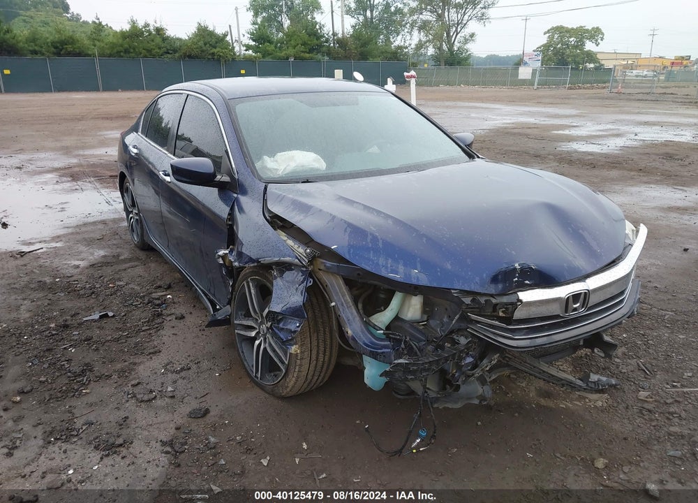 2016 HONDA ACCORD SPORT VIN: 1HGCR2F59GA038110