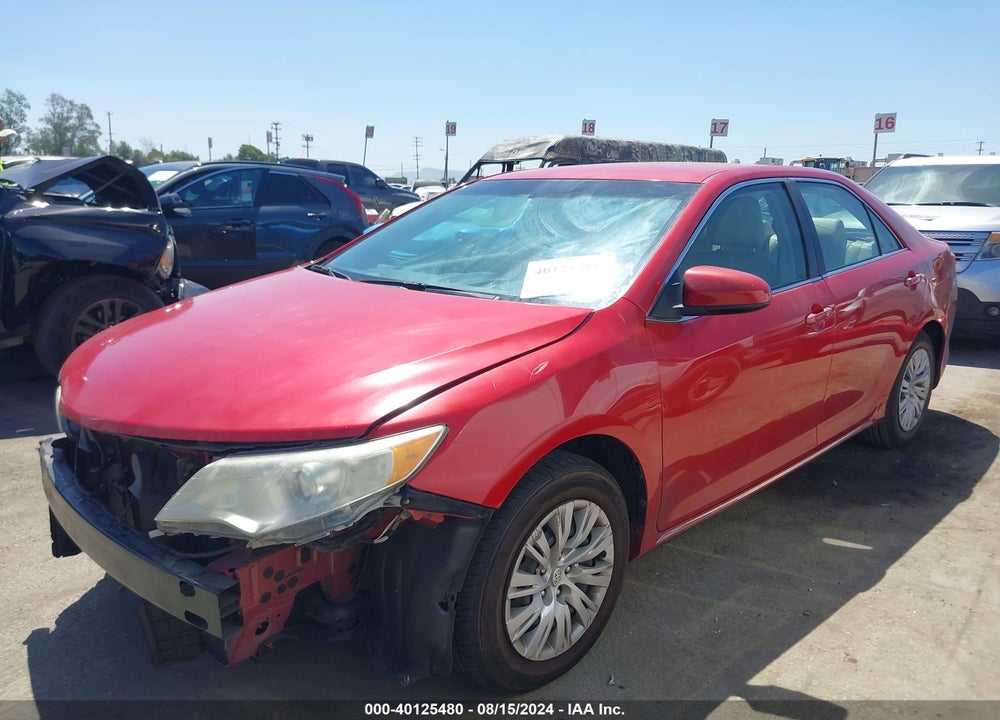 2012 TOYOTA CAMRY VIN: 4T4BF1FK6CR201406
