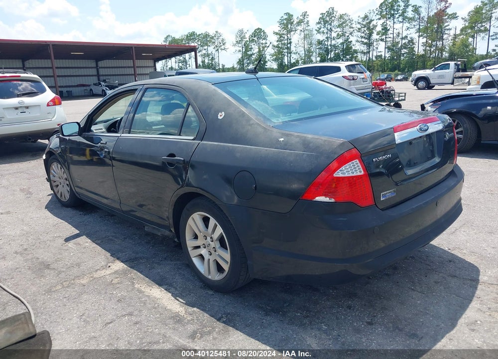 2010 FORD FUSION HYBRID VIN: 3FADP0L36AR296328