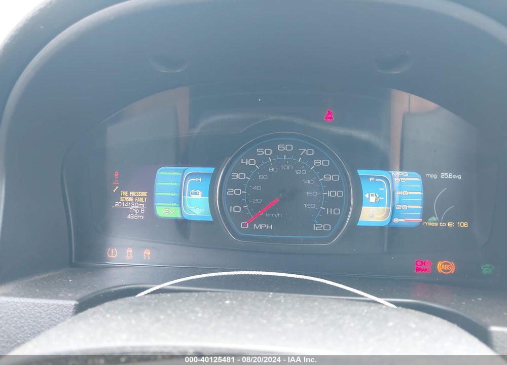 2010 FORD FUSION HYBRID VIN: 3FADP0L36AR296328