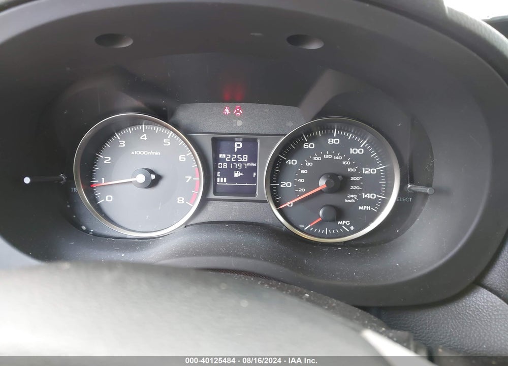 2016 SUBARU IMPREZA 2.0I VIN: JF1GPAA6XG8200226