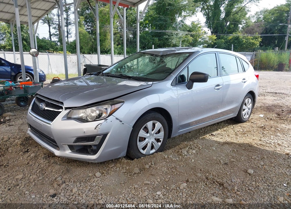 2016 SUBARU IMPREZA 2.0I VIN: JF1GPAA6XG8200226