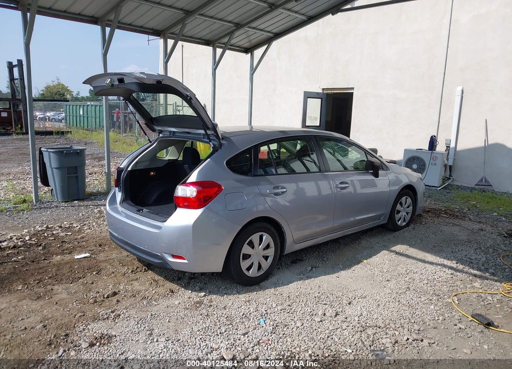 2016 SUBARU IMPREZA 2.0I VIN: JF1GPAA6XG8200226