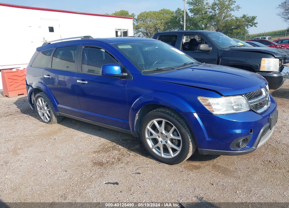 2012 DODGE JOURNEY CREW VIN: 3C4PDCDG9CT392494