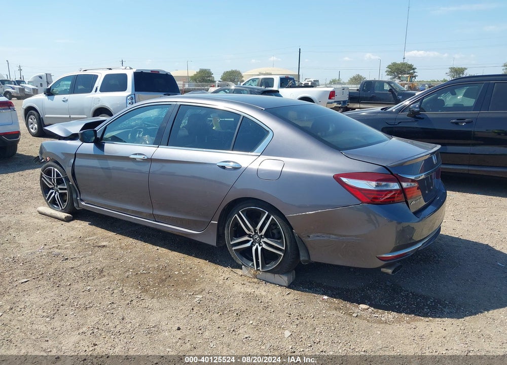 2016 HONDA ACCORD SPORT VIN: 1HGCR2F54GA023451