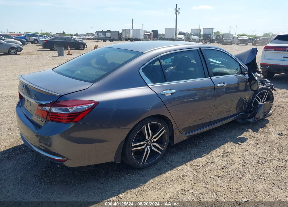 2016 HONDA ACCORD SPORT VIN: 1HGCR2F54GA023451