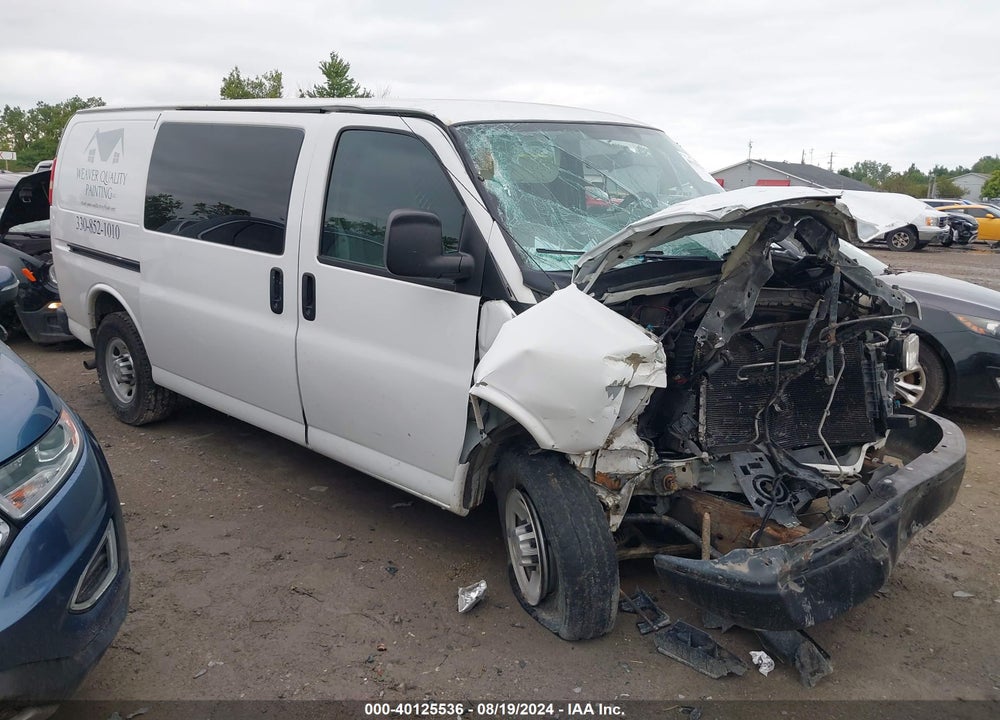 2012 CHEVROLET EXPRESS 2500 WORK VAN VIN: 1GCWGFCA7C1123418