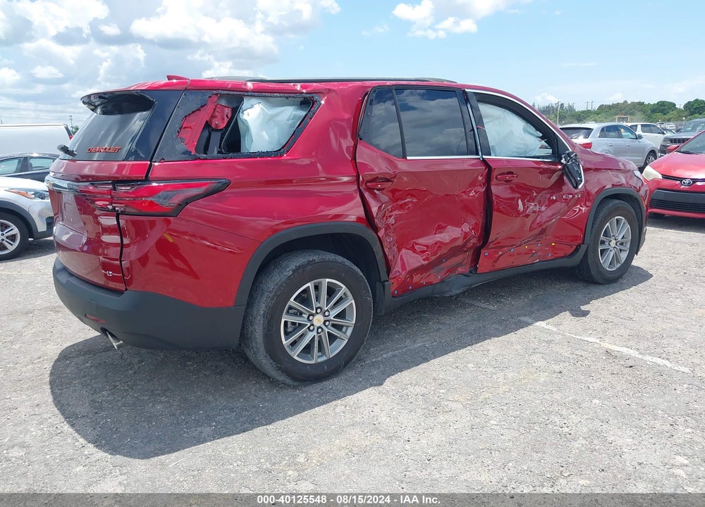 2023 CHEVROLET TRAVERSE FWD LT CLOTH VIN: 1GNERGKW4PJ302506