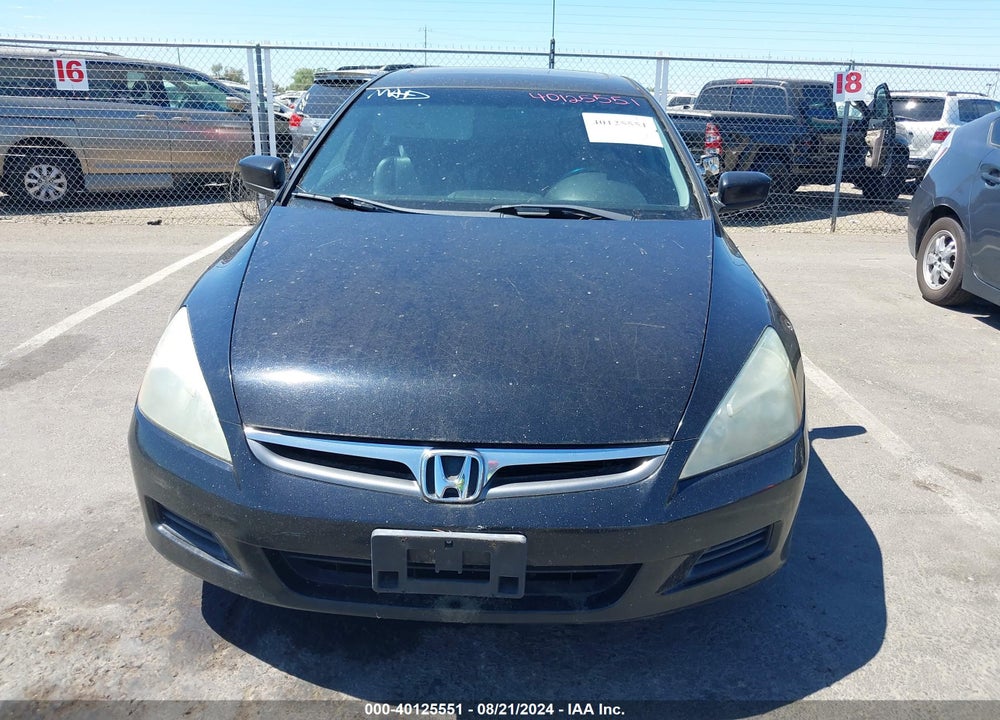 2007 HONDA ACCORD 3.0 EX VIN: 1HGCM66527A023163