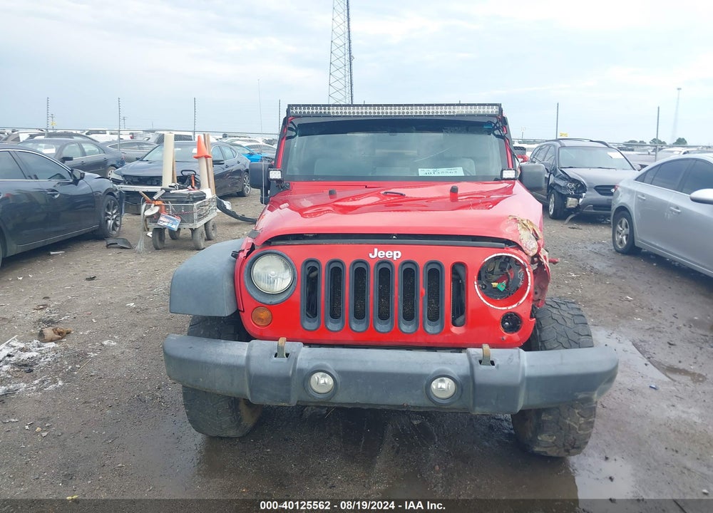 2010 JEEP WRANGLER SPORT VIN: 1J4AA2D11AL199098