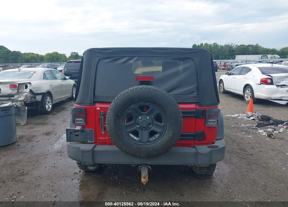 2010 JEEP WRANGLER SPORT VIN: 1J4AA2D11AL199098