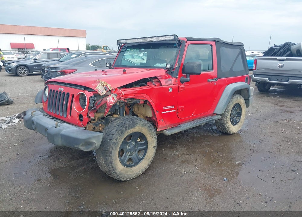 2010 JEEP WRANGLER SPORT VIN: 1J4AA2D11AL199098