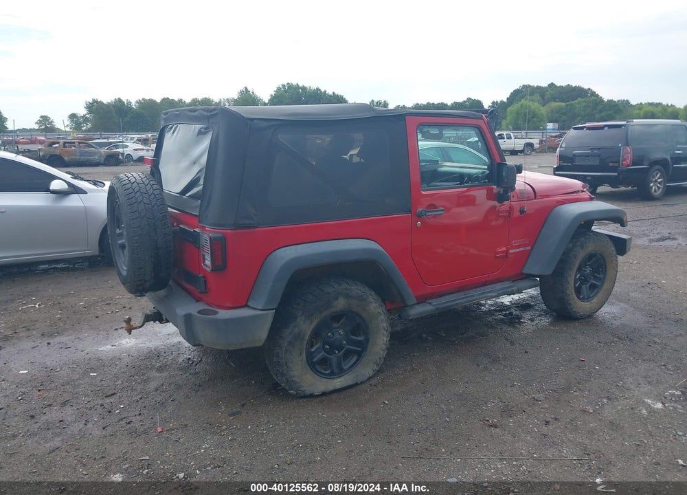 2010 JEEP WRANGLER SPORT VIN: 1J4AA2D11AL199098