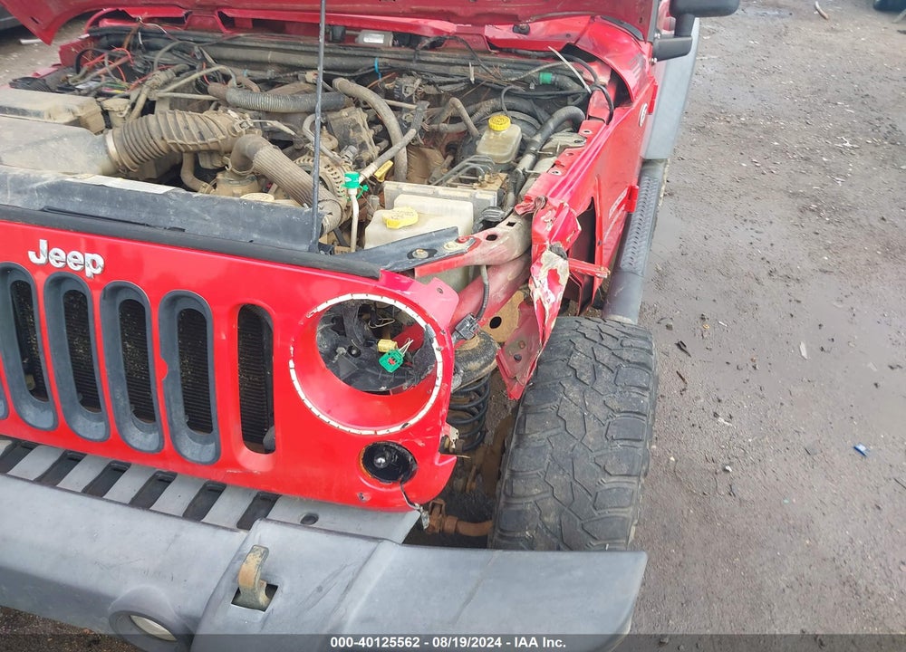 2010 JEEP WRANGLER SPORT VIN: 1J4AA2D11AL199098