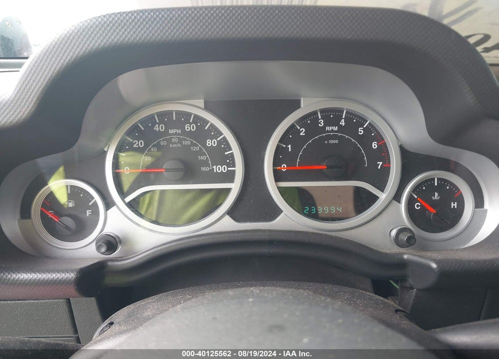 2010 JEEP WRANGLER SPORT VIN: 1J4AA2D11AL199098