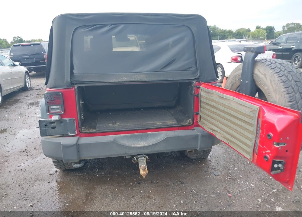 2010 JEEP WRANGLER SPORT VIN: 1J4AA2D11AL199098
