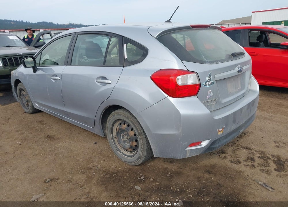 2015 SUBARU IMPREZA 2.0I VIN: JF1GPAA64F9216334