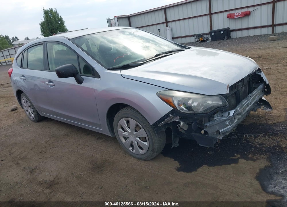 2015 SUBARU IMPREZA 2.0I VIN: JF1GPAA64F9216334