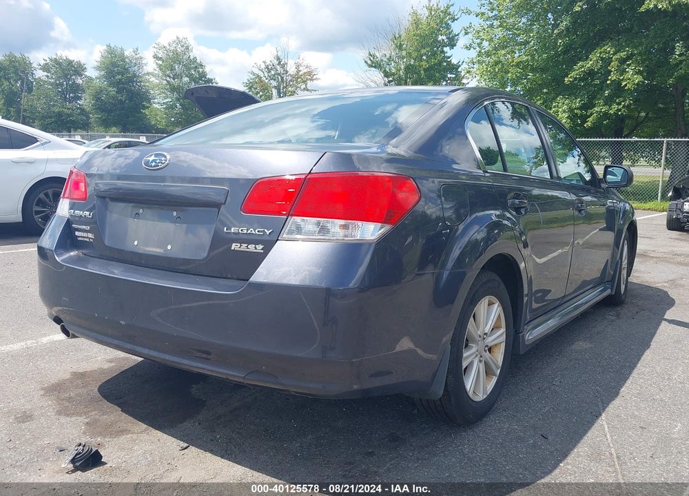 2012 SUBARU LEGACY 2.5I PREMIUM VIN: 4S3BMBC69C3032473