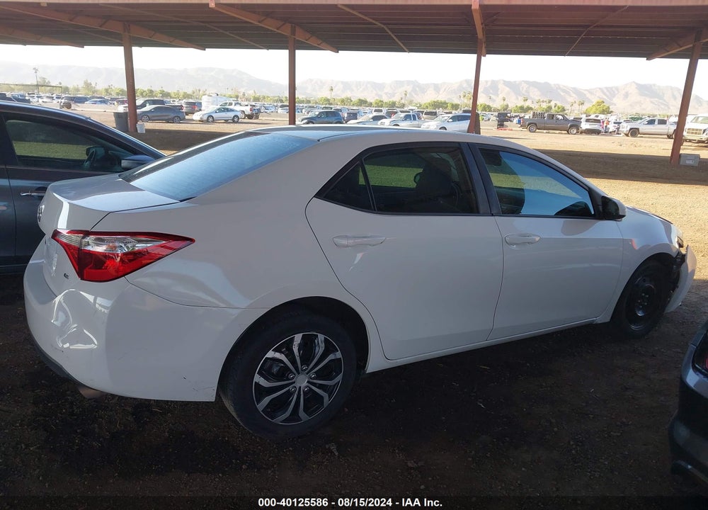 2016 TOYOTA COROLLA LE VIN: 2T1BURHE2GC535753