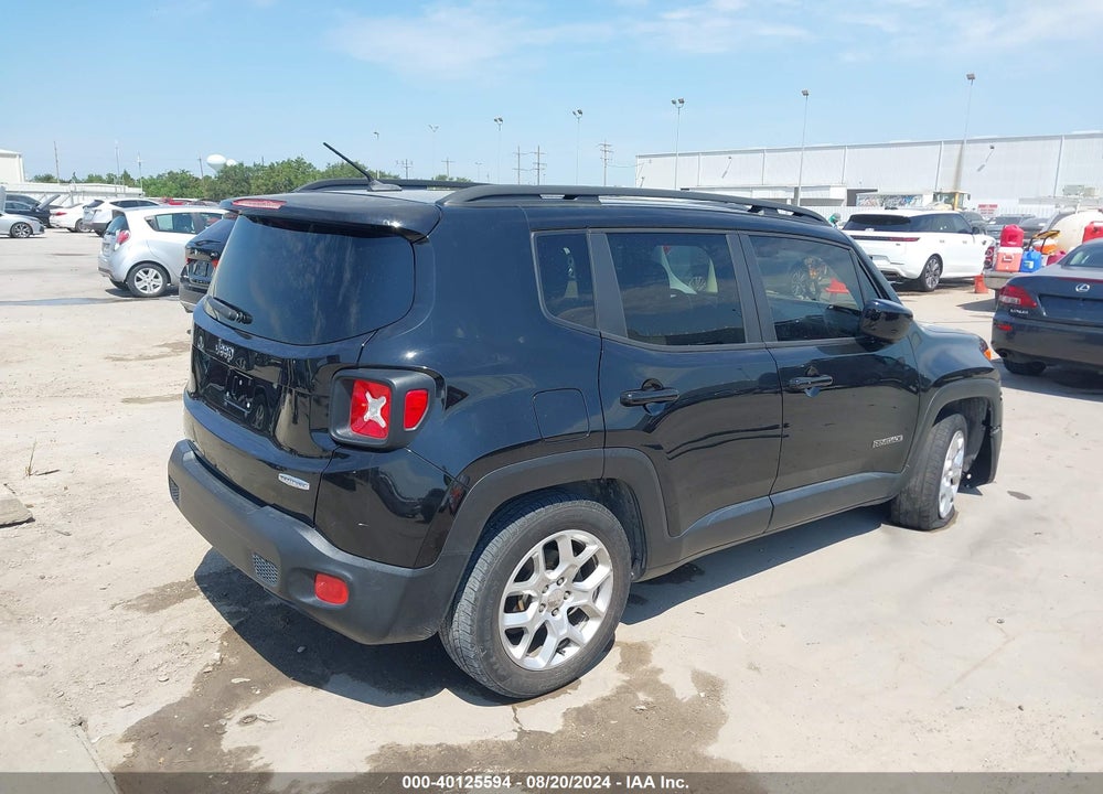2017 JEEP RENEGADE LATITUDE FWD VIN: ZACCJABB8HPE82611