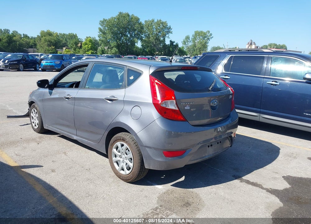 2013 HYUNDAI ACCENT GS VIN: KMHCT5AE1DU138362