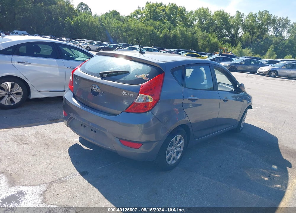 2013 HYUNDAI ACCENT GS VIN: KMHCT5AE1DU138362