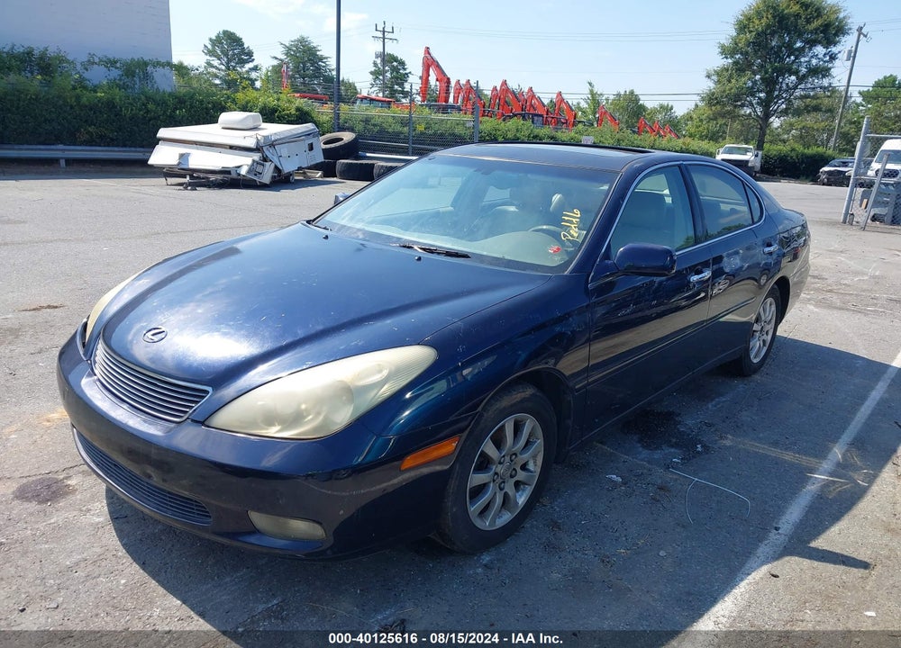 2004 LEXUS ES 330 VIN: JTHBA30G140006897