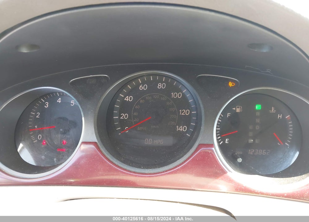 2004 LEXUS ES 330 VIN: JTHBA30G140006897