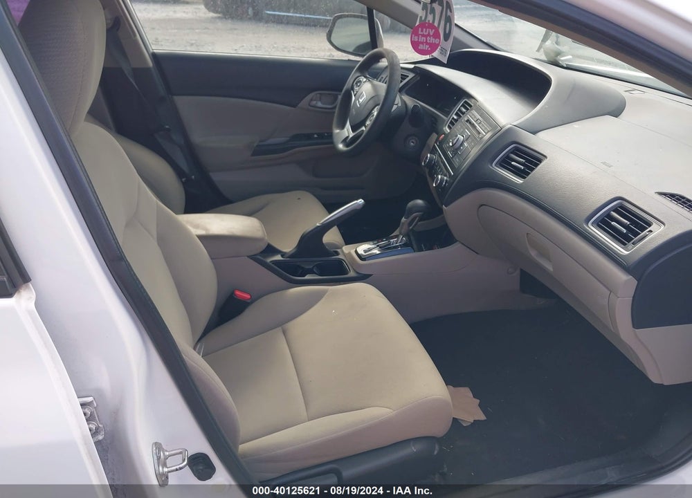 2013 HONDA CIVIC LX VIN: 19XFB2F53DE054215