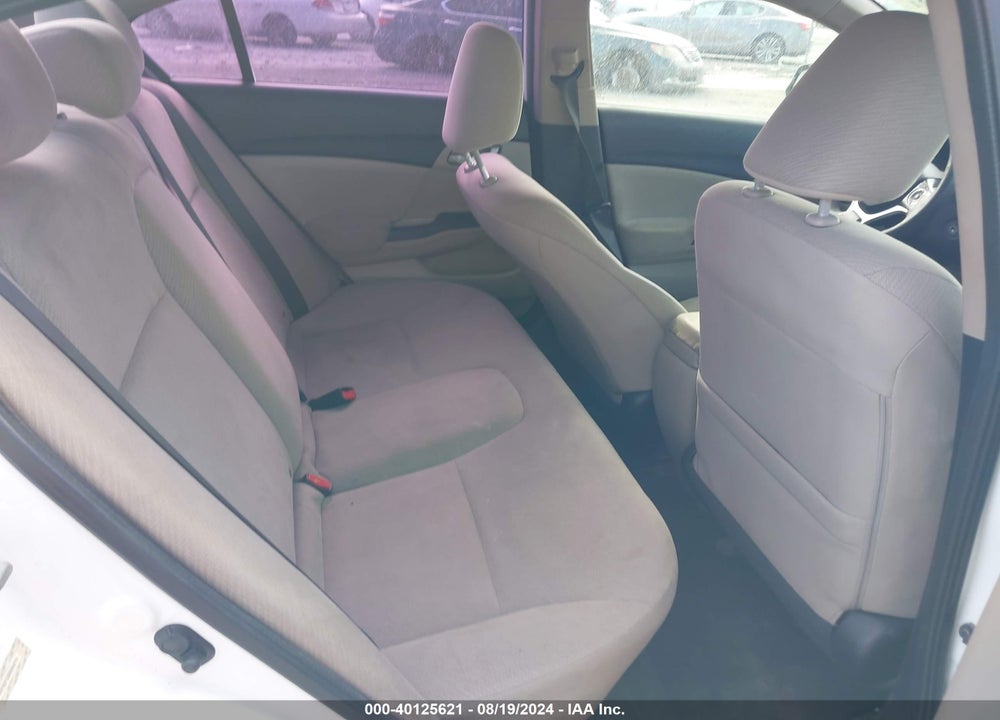 2013 HONDA CIVIC LX VIN: 19XFB2F53DE054215