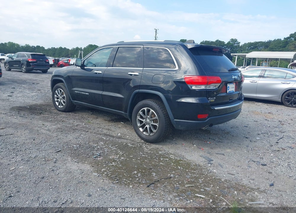 2014 JEEP GRAND CHEROKEE LIMITED VIN: 1C4RJFBG9EC522875