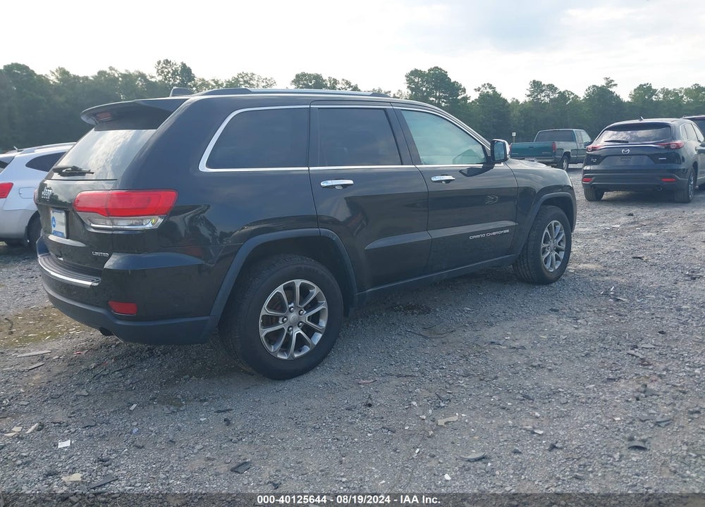 2014 JEEP GRAND CHEROKEE LIMITED VIN: 1C4RJFBG9EC522875