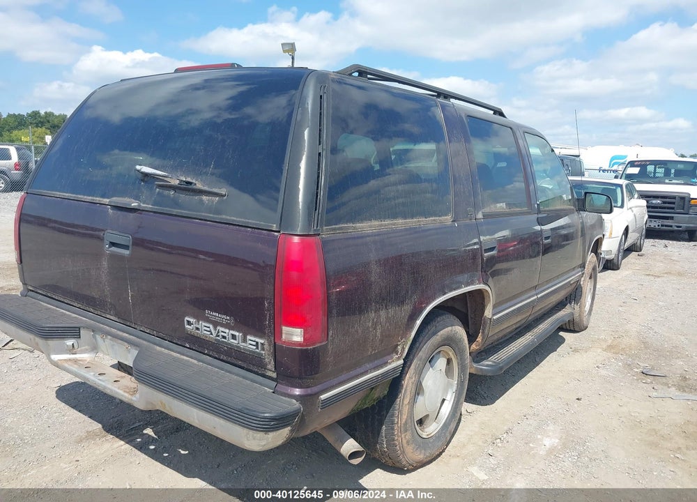 1997 CHEVROLET TAHOE LS VIN: 1GNEK13R0VJ350057