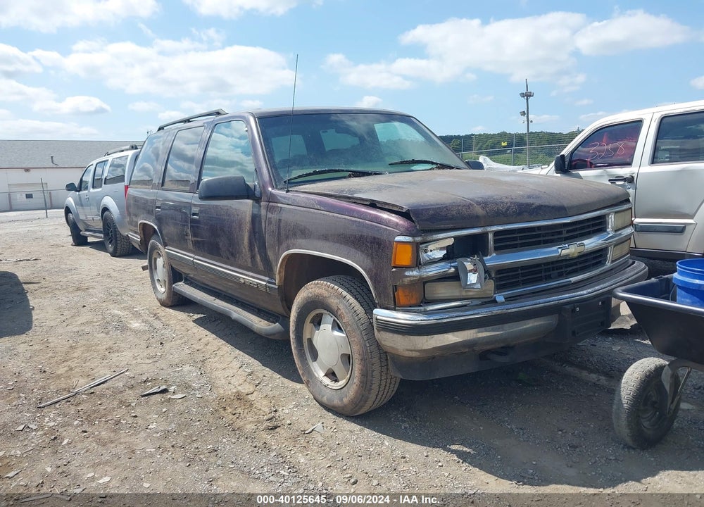 1997 CHEVROLET TAHOE LS VIN: 1GNEK13R0VJ350057