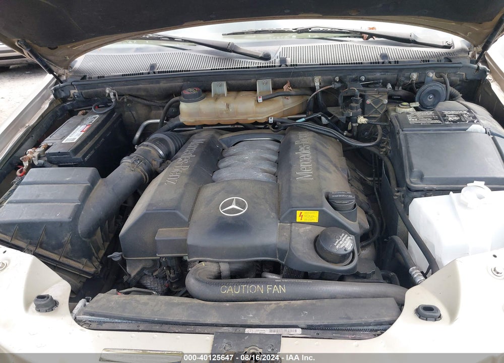 2005 MERCEDES-BENZ ML 500 4MATIC VIN: 4JGAB75E65A540154