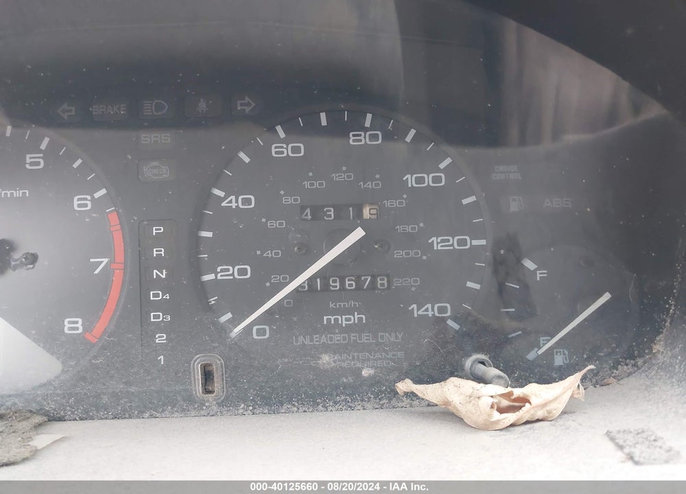 1996 HONDA ACCORD EX/EX-R VIN: 1HGCD7258TA009449