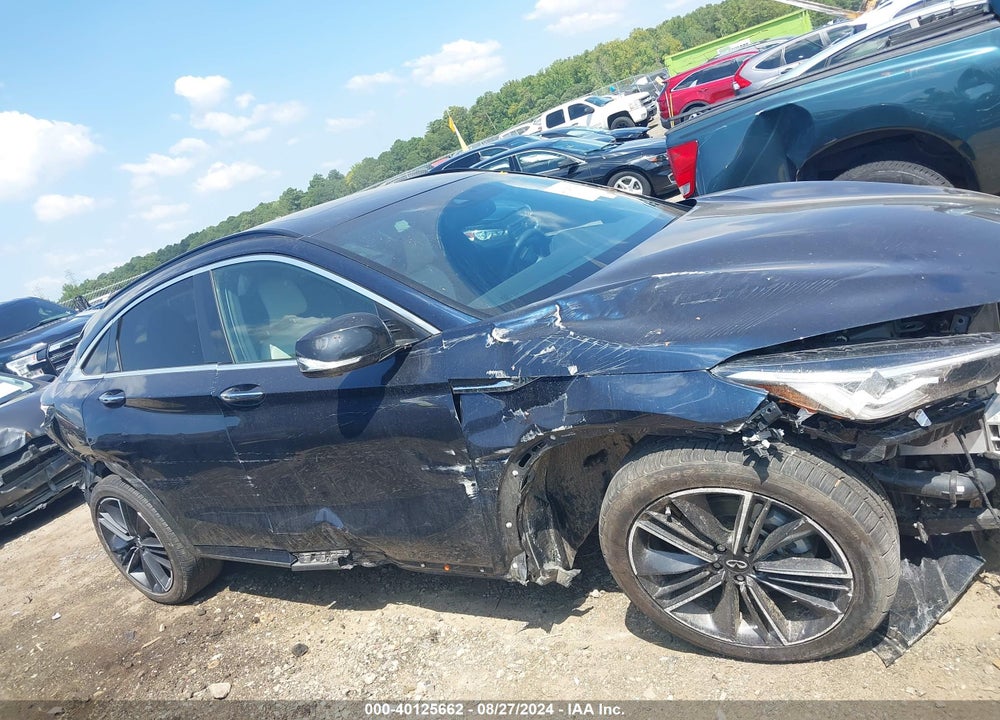 2022 INFINITI QX55 ESSENTIAL AWD VIN: 3PCAJ5K3XNF100640