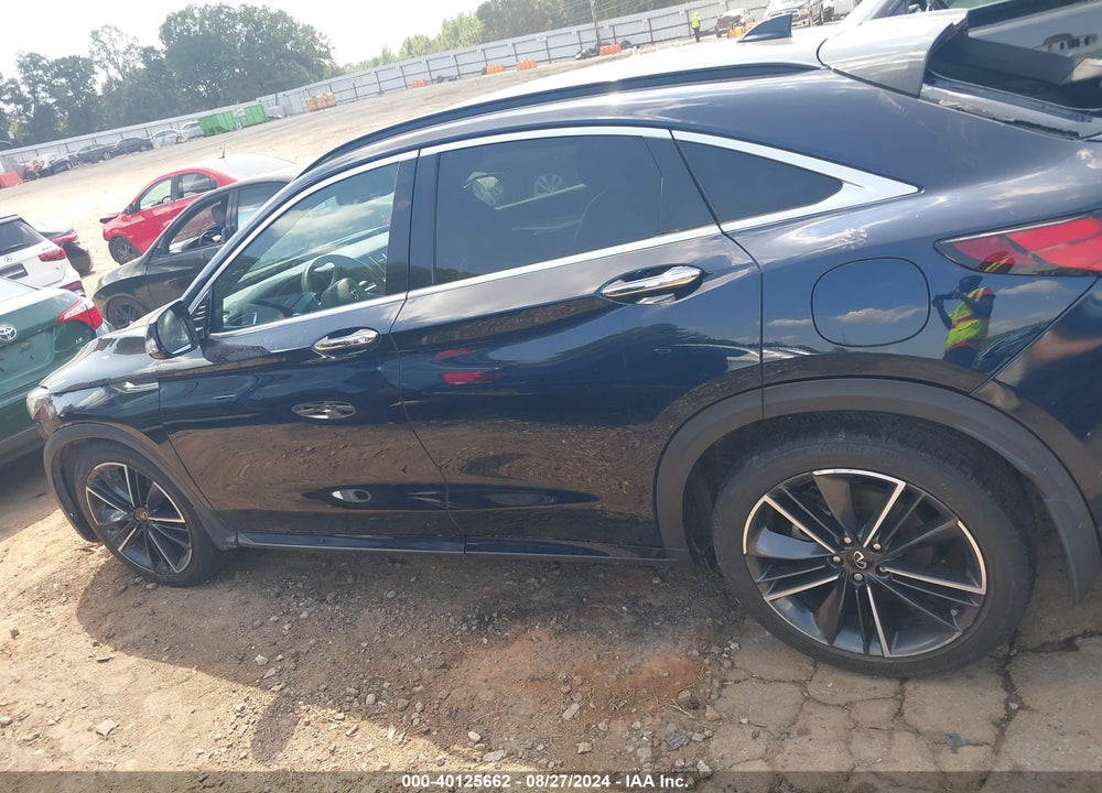2022 INFINITI QX55 ESSENTIAL AWD VIN: 3PCAJ5K3XNF100640