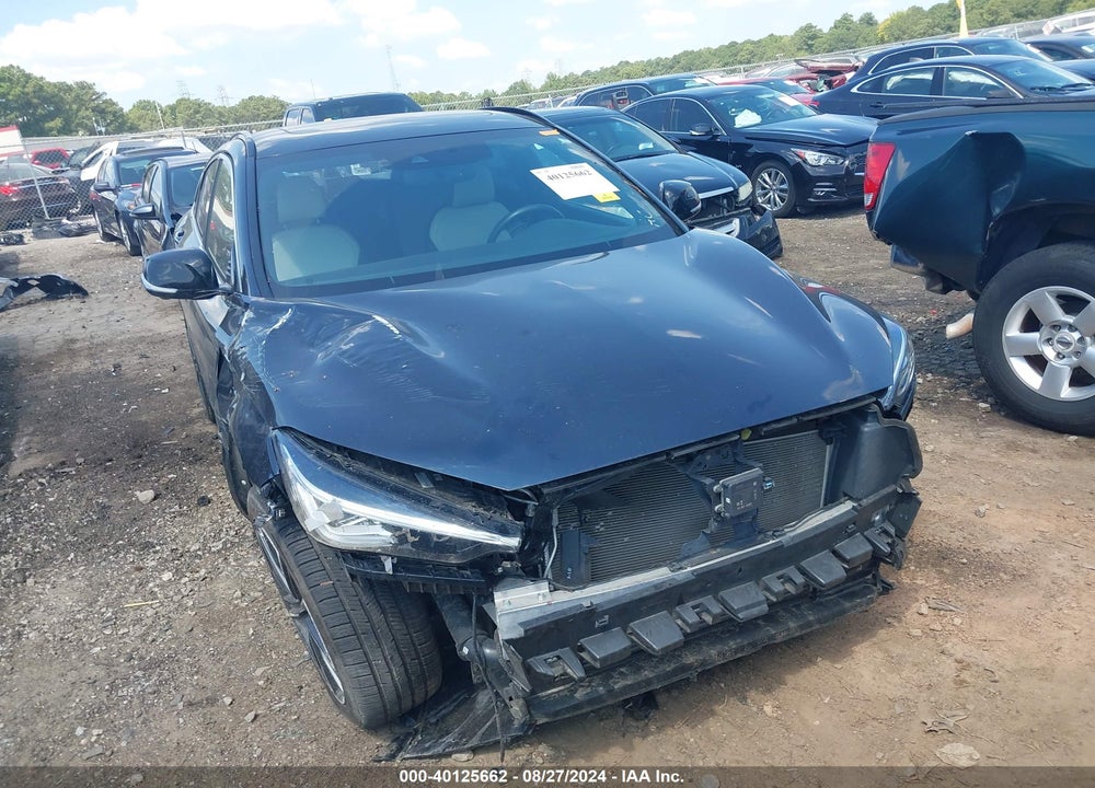 2022 INFINITI QX55 ESSENTIAL AWD VIN: 3PCAJ5K3XNF100640